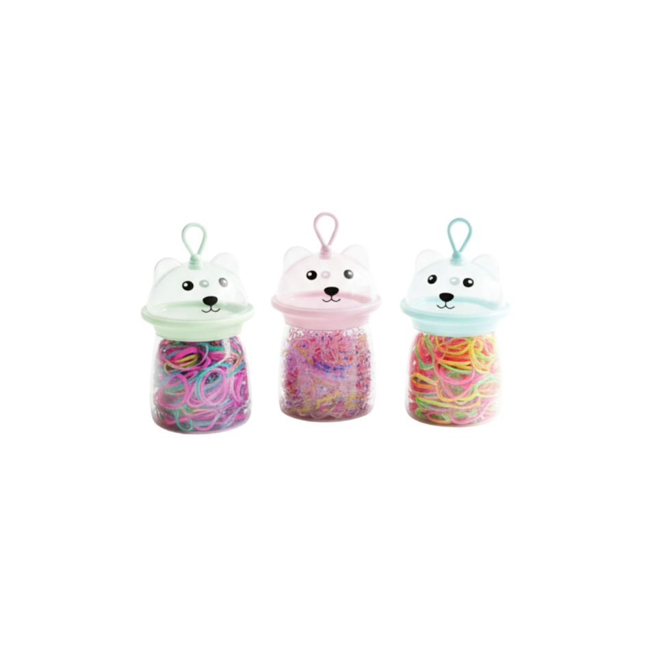 Set de Ligas Cabello de Colores
