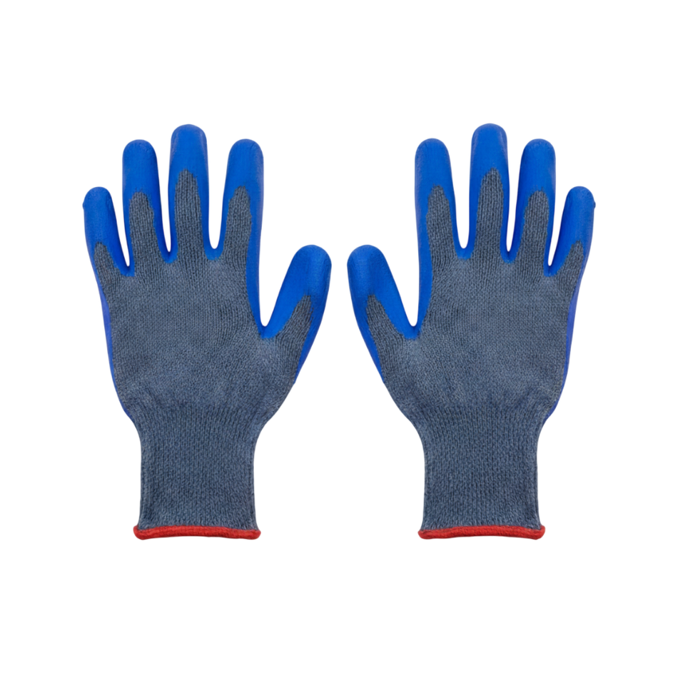 Guantes de Trabajo Azul con Plomo