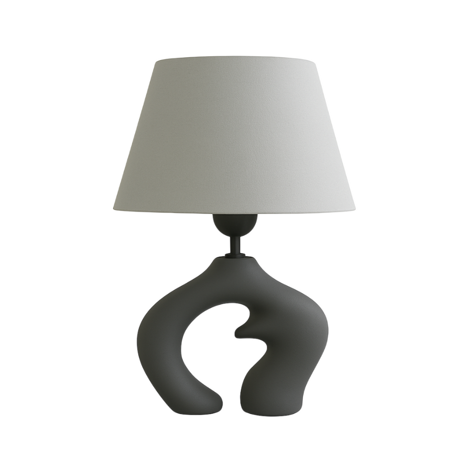 Lámpara Cerámica Modelo Taupe