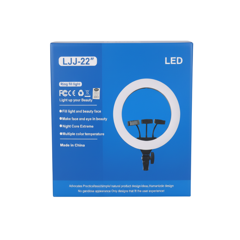 Aro de Luz LED 56cm 22 + RGB