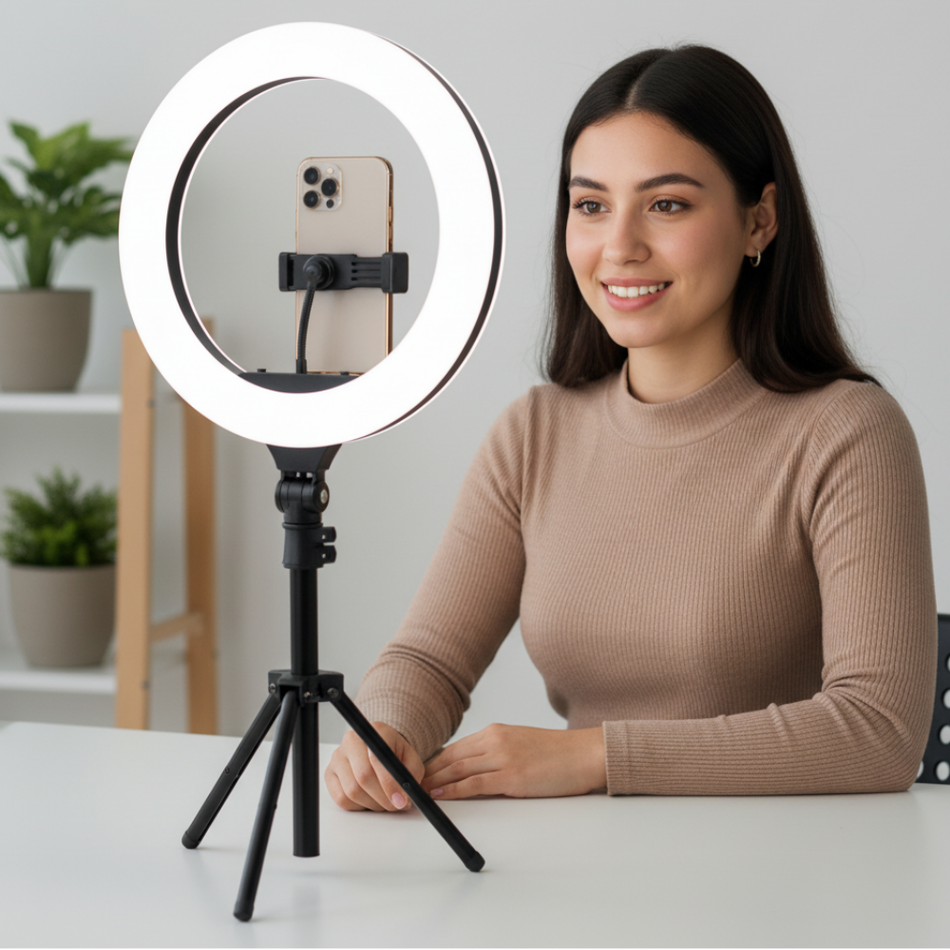 Aro de Luz LED 56cm 22 + RGB