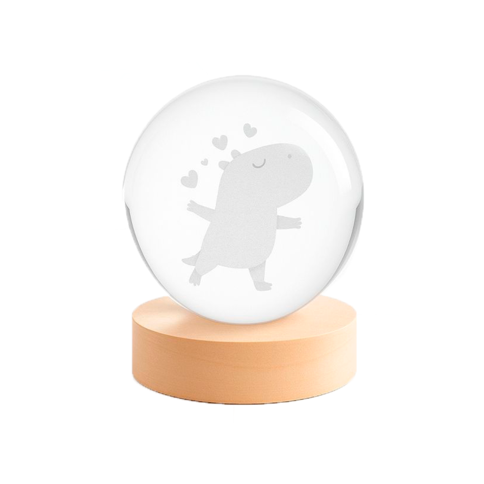 Lámpara Bola de Cristal