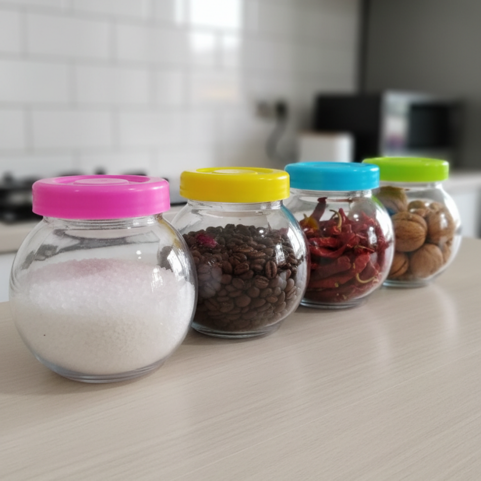 4 Pack de Frascos Condimentero