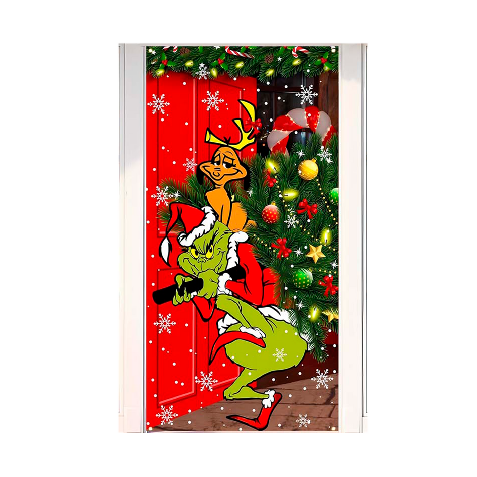 Cubierta de Puerta de Navidad 410878 - 3