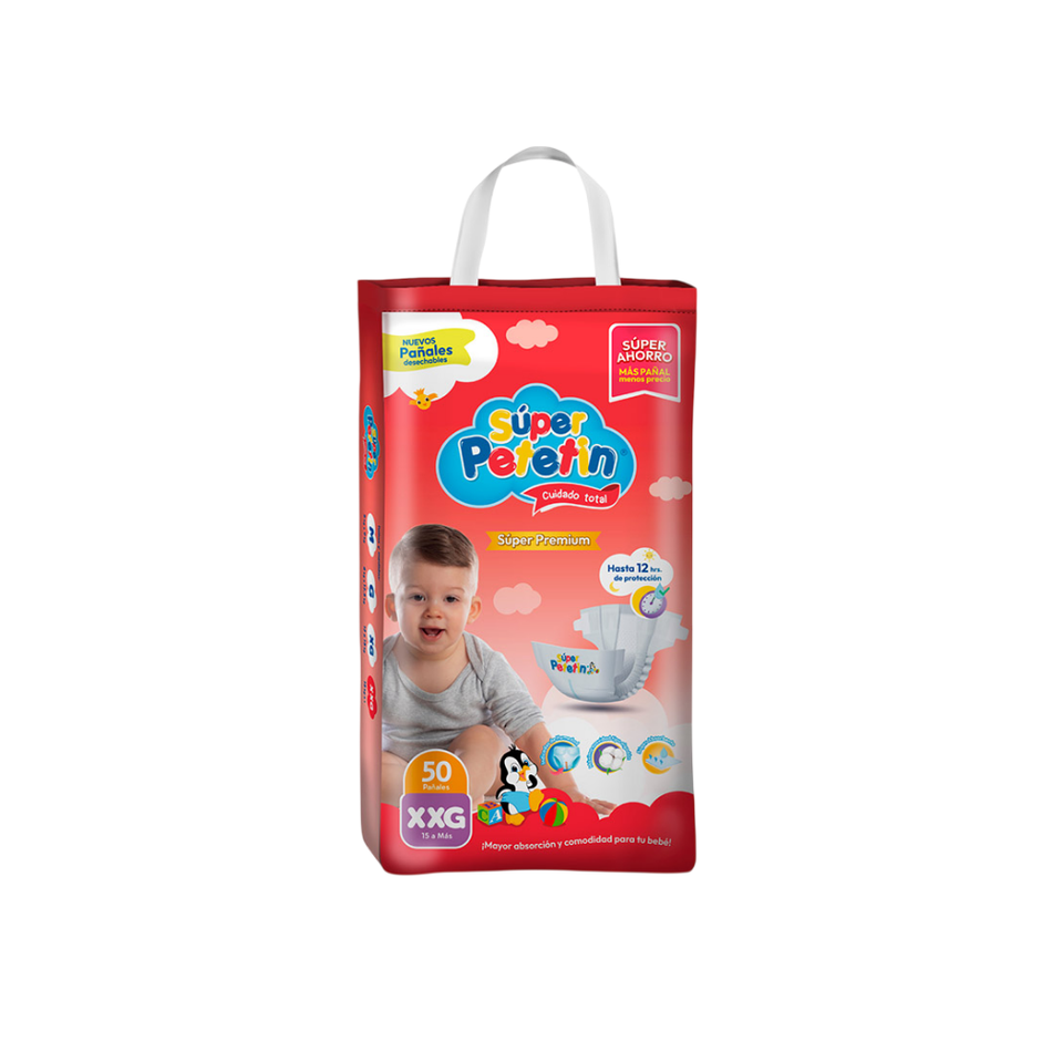 Pañales Super Petetín XXG
