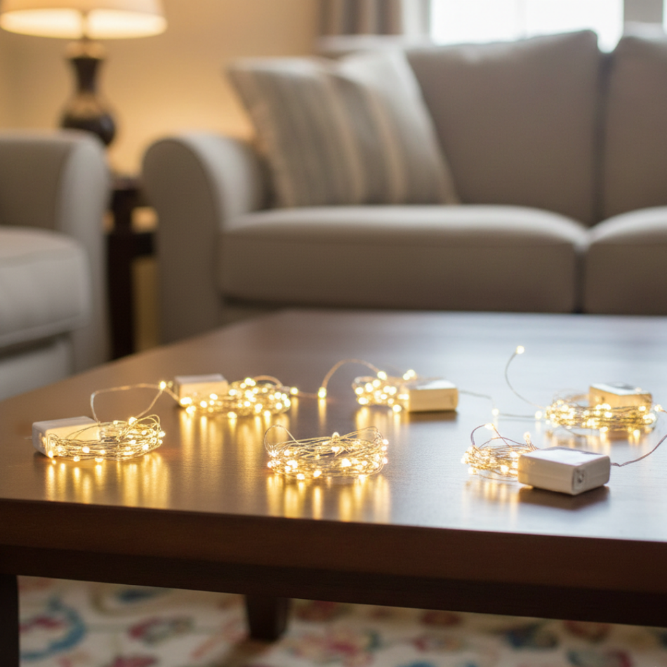 Luces Pila de 5 Unidades