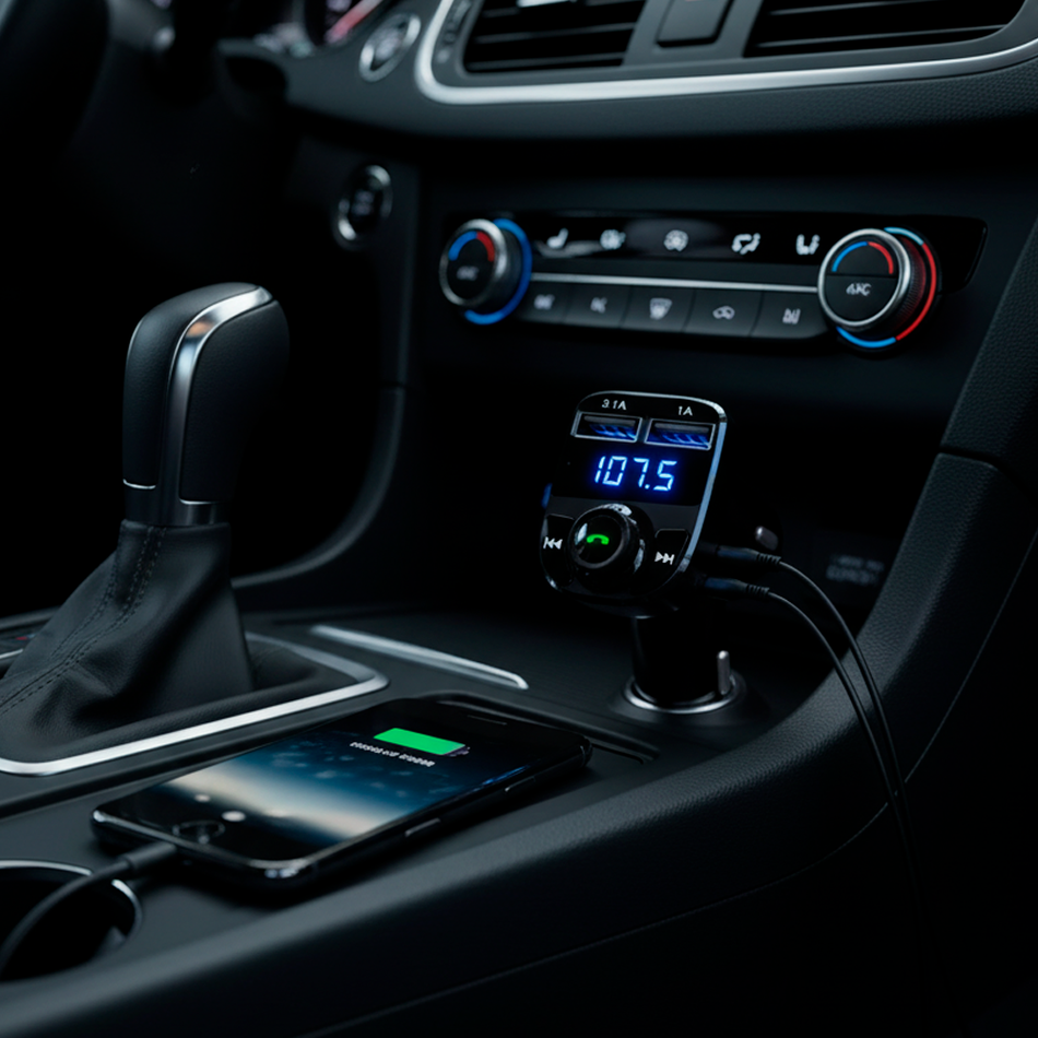 Adaptador Receptor Bluetooth para Auto
