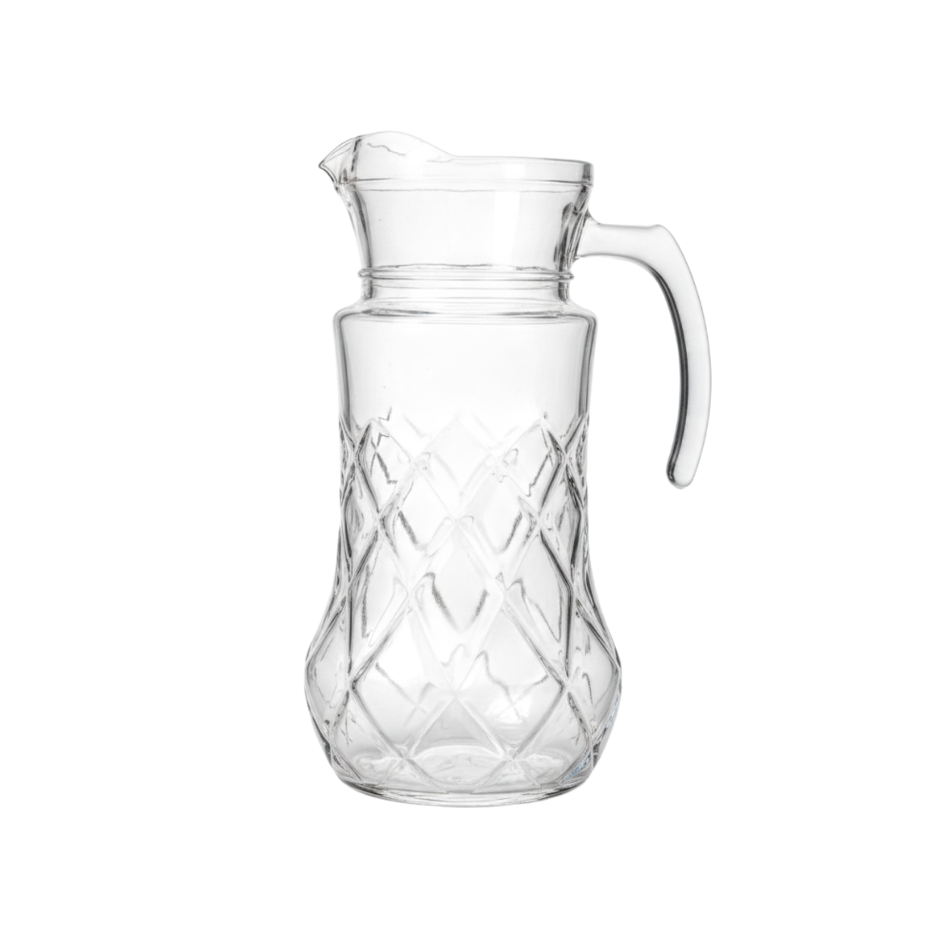Jarra de Vidrio con Tapa