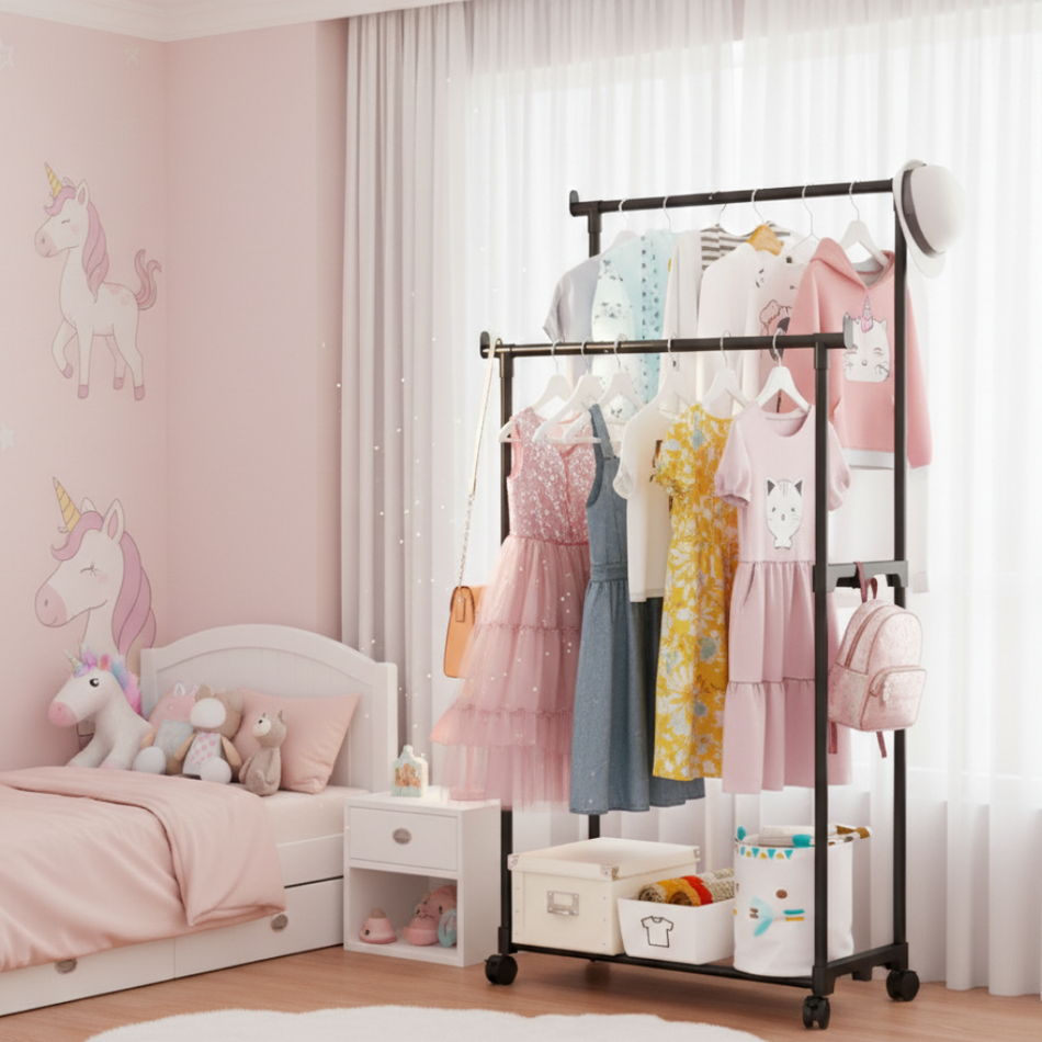 Colgador de Ropa Doble