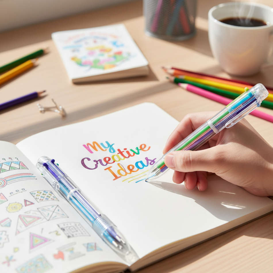 Lapicero Multicolor - 6 Colores