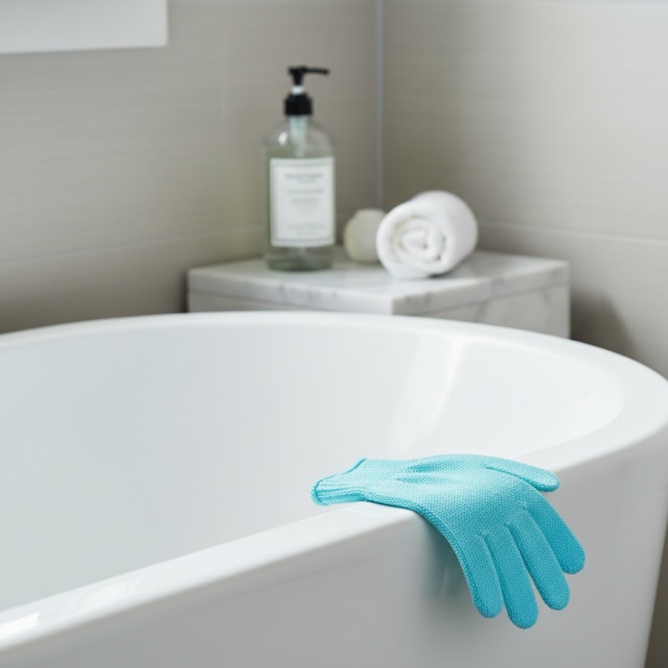 Guante Esponja de Aseo