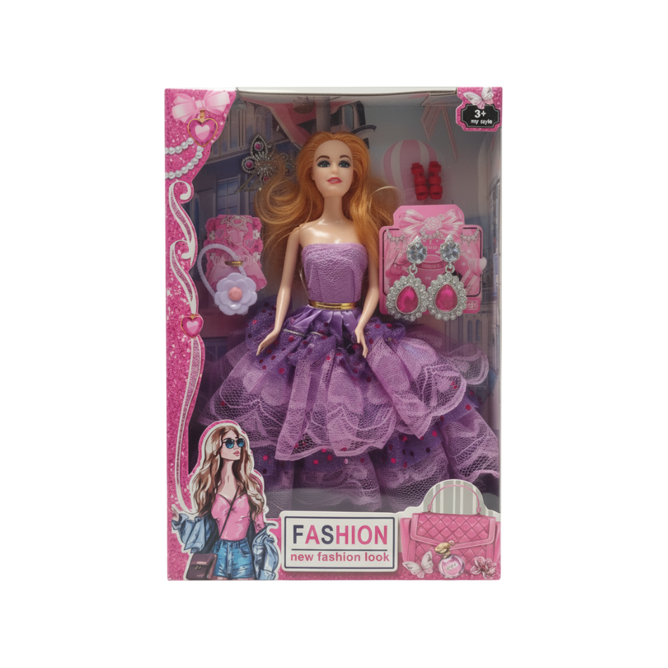 Muñeca con Vestido Largo