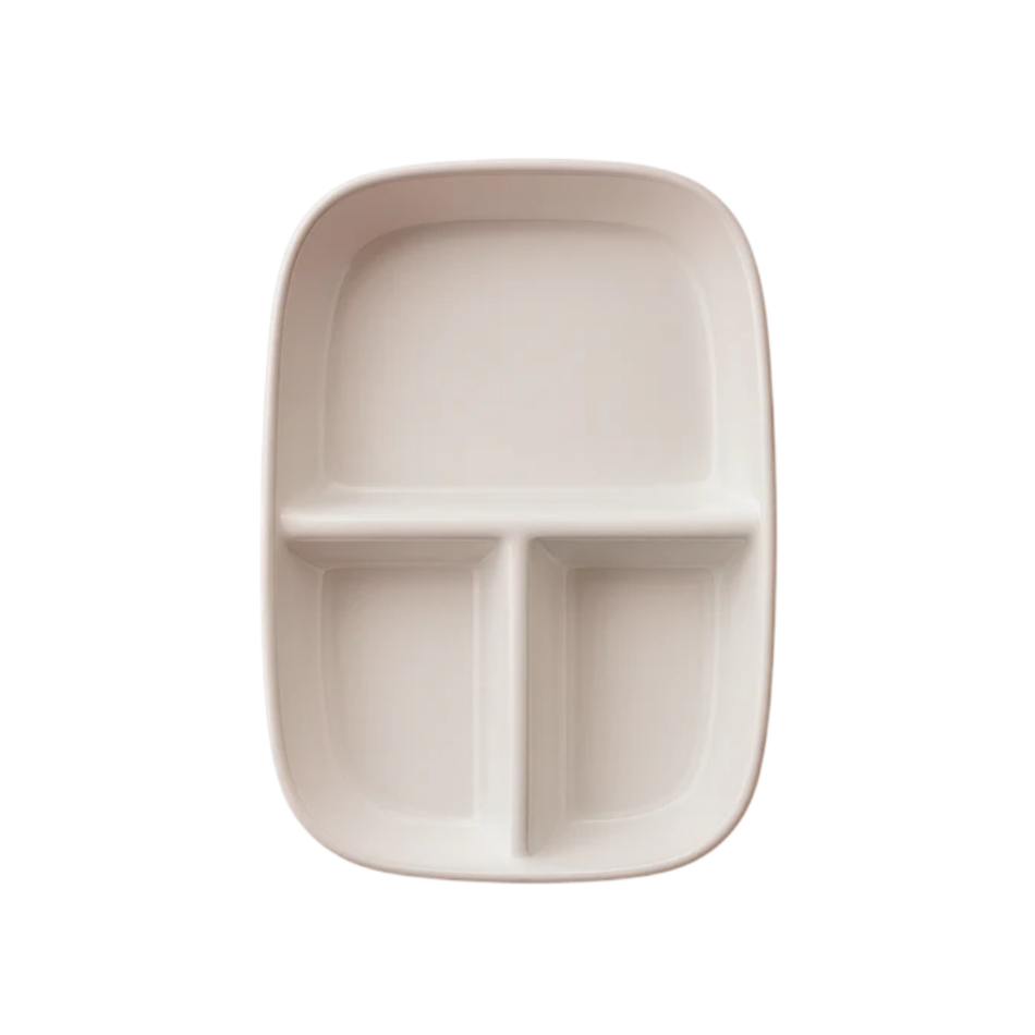 Plato de Porcelana con División