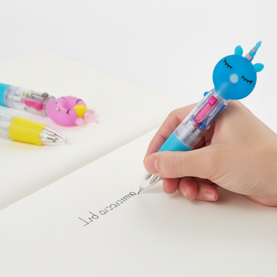 Lapicero Multicolor de 4 Colores