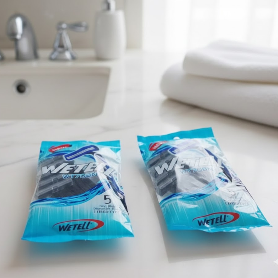 Afeitador de 5 Unidades - Doble Cuchilla