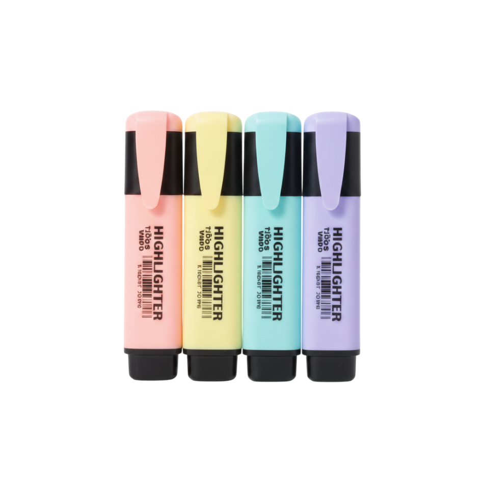 Set Resaltador de 4 unidades