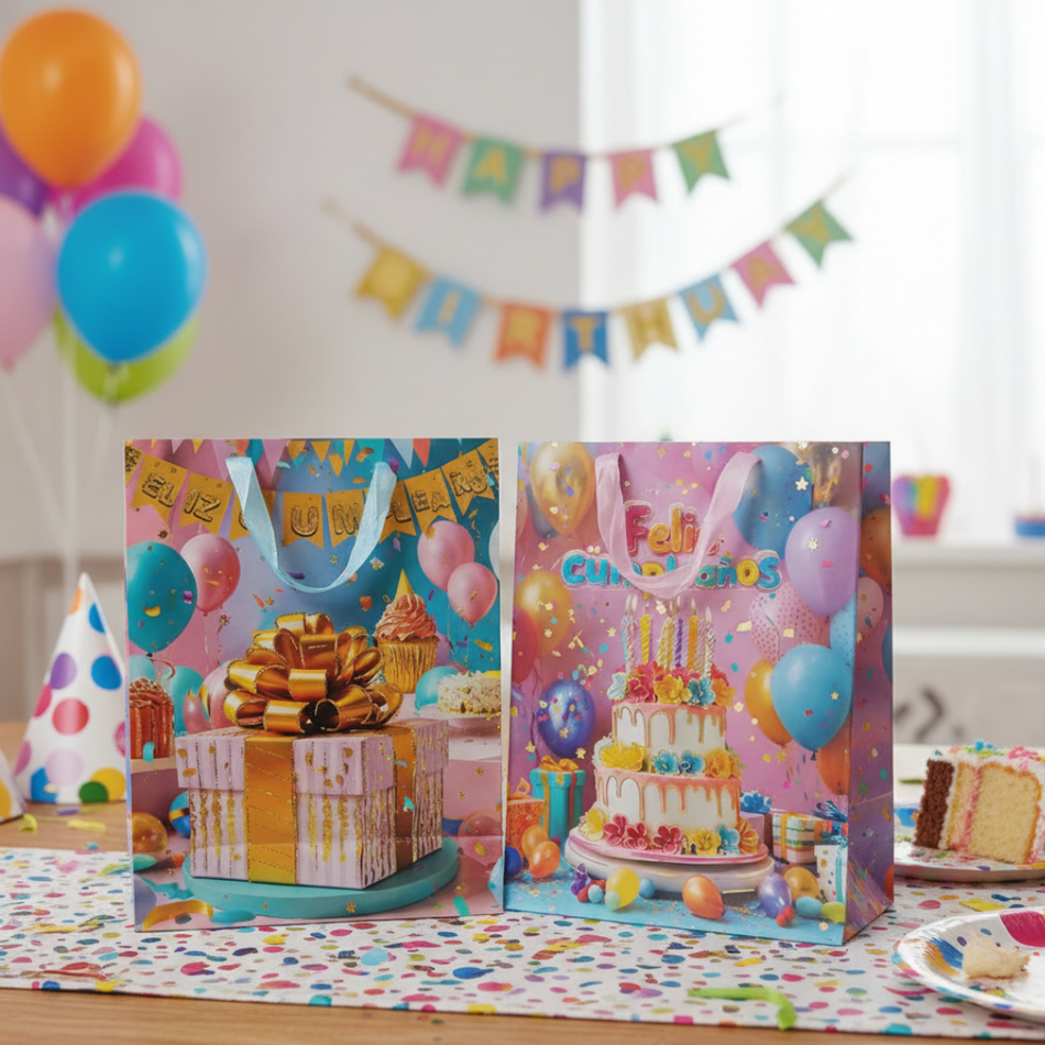 Bolsa de Regalo "Feliz Cumpleaños"
