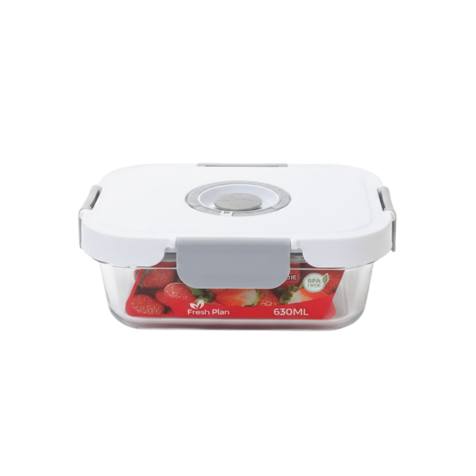 Taper de Vidrio 630ml - 2 División