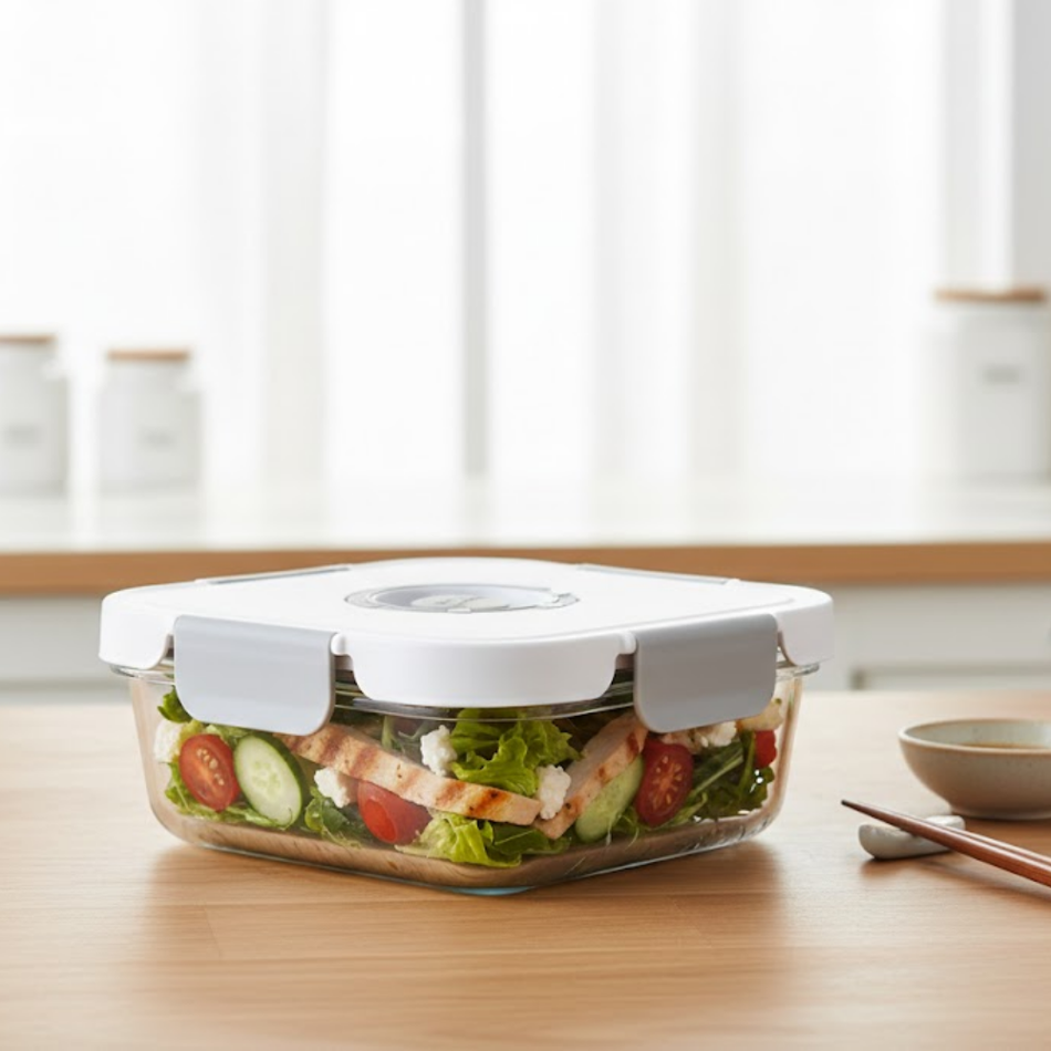 Taper de Vidrio 630ml - 2 División