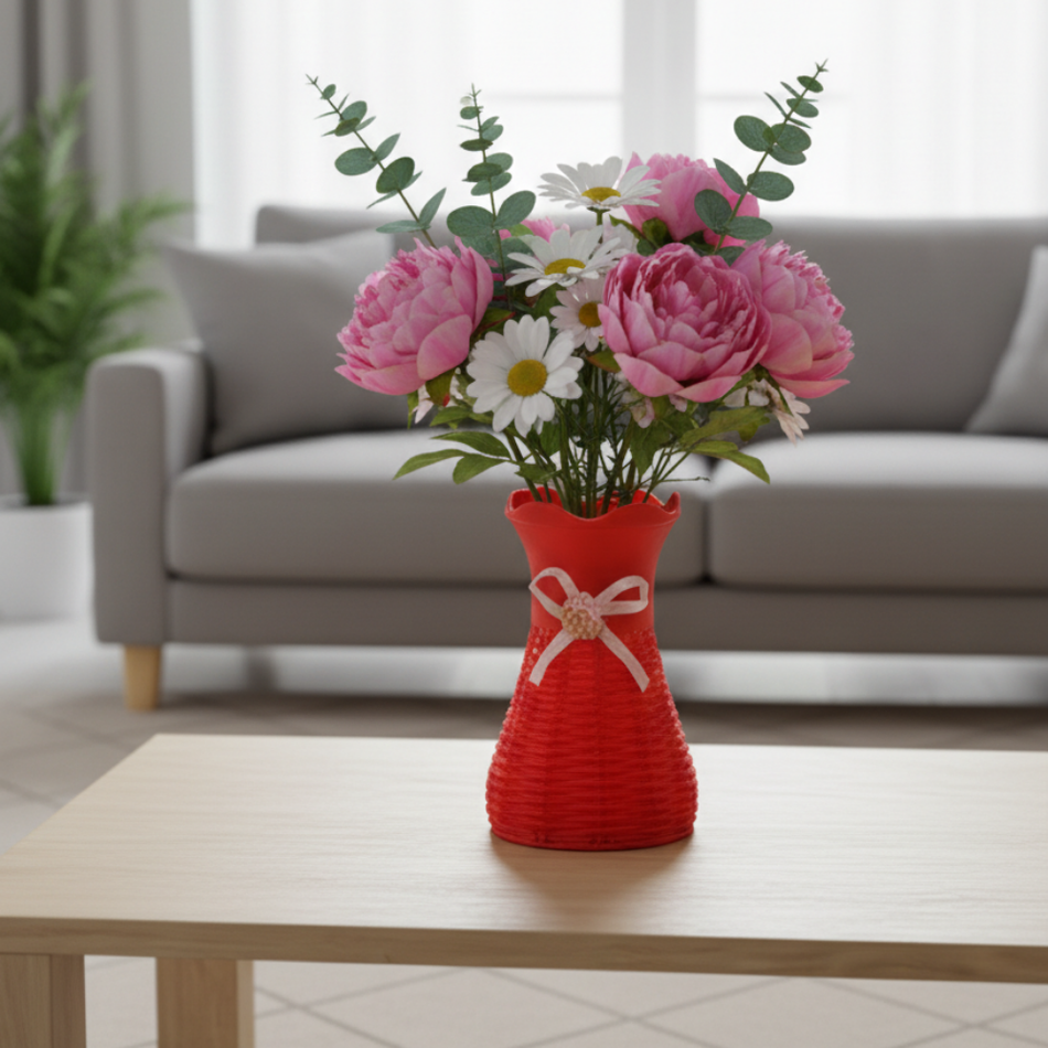 Floreros de Plástico Decorativo