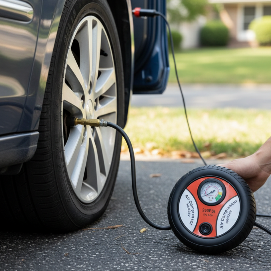 Mini Comprensor de Aire Portátil