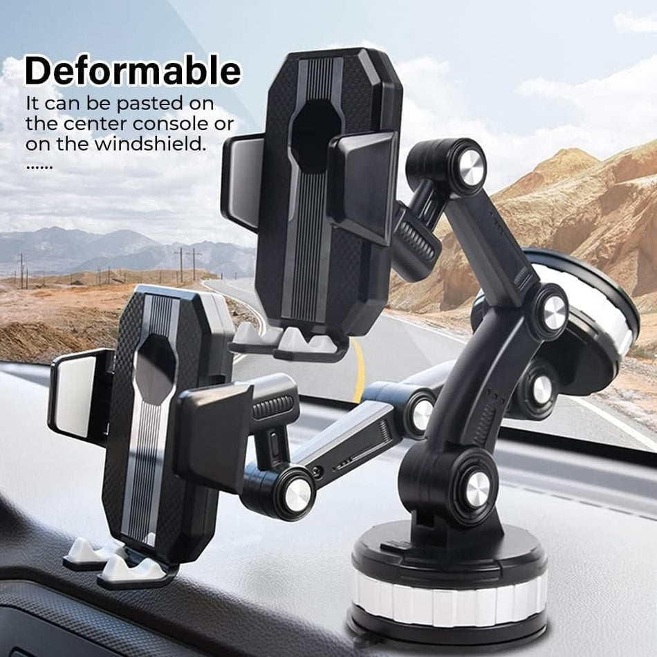 Soporte Para Celular de Súper Adsorción Para Auto X-12 Negro