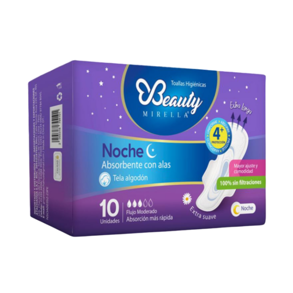 Toallas Higiénicas de Noche