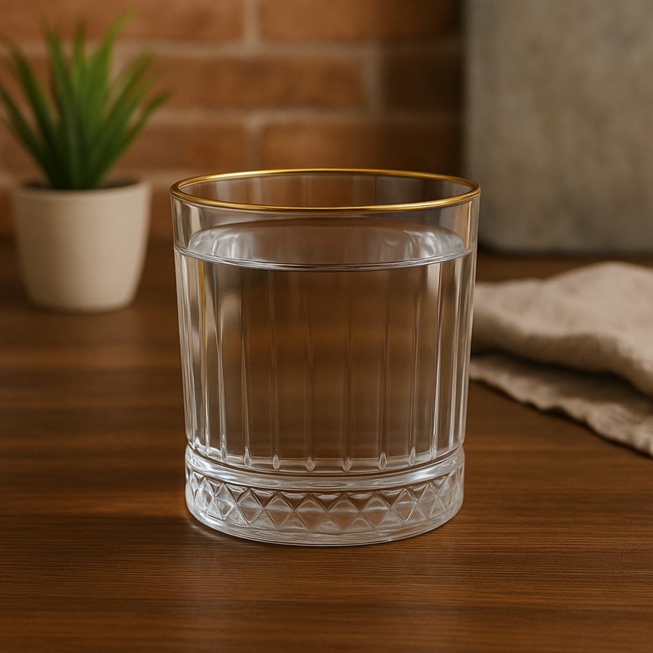 Vasos Vidrio de 6 piezas