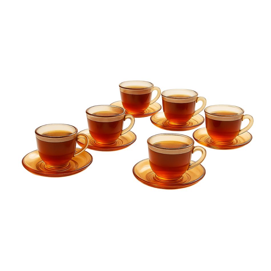 Set 6 Tazas con 6 Platos