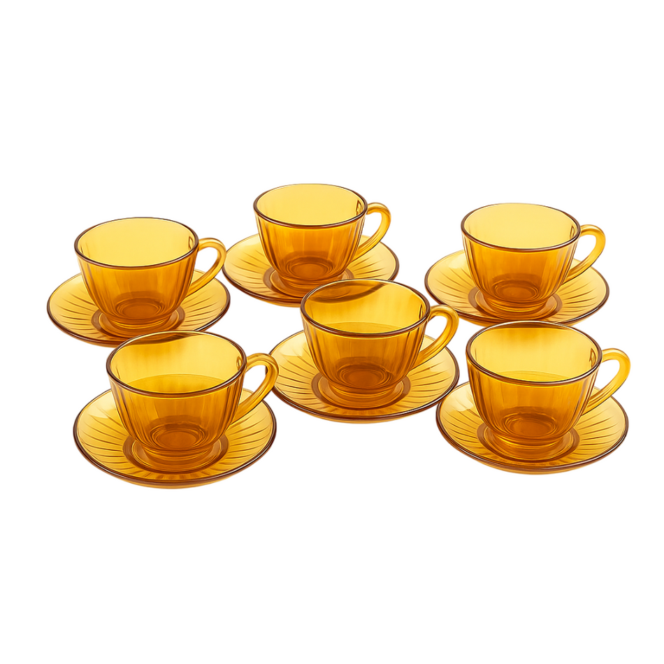 Set 6 Tazas con 6 Platos