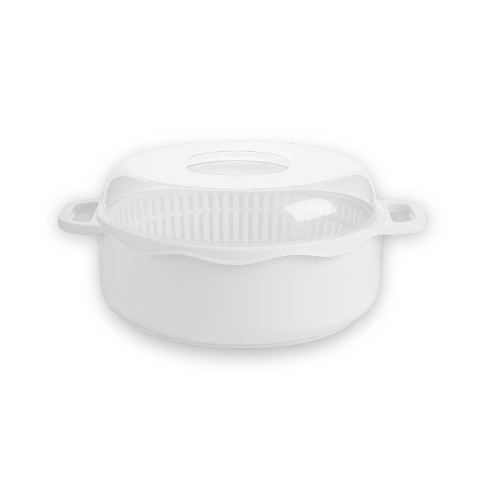 Colador Circular con Tapa