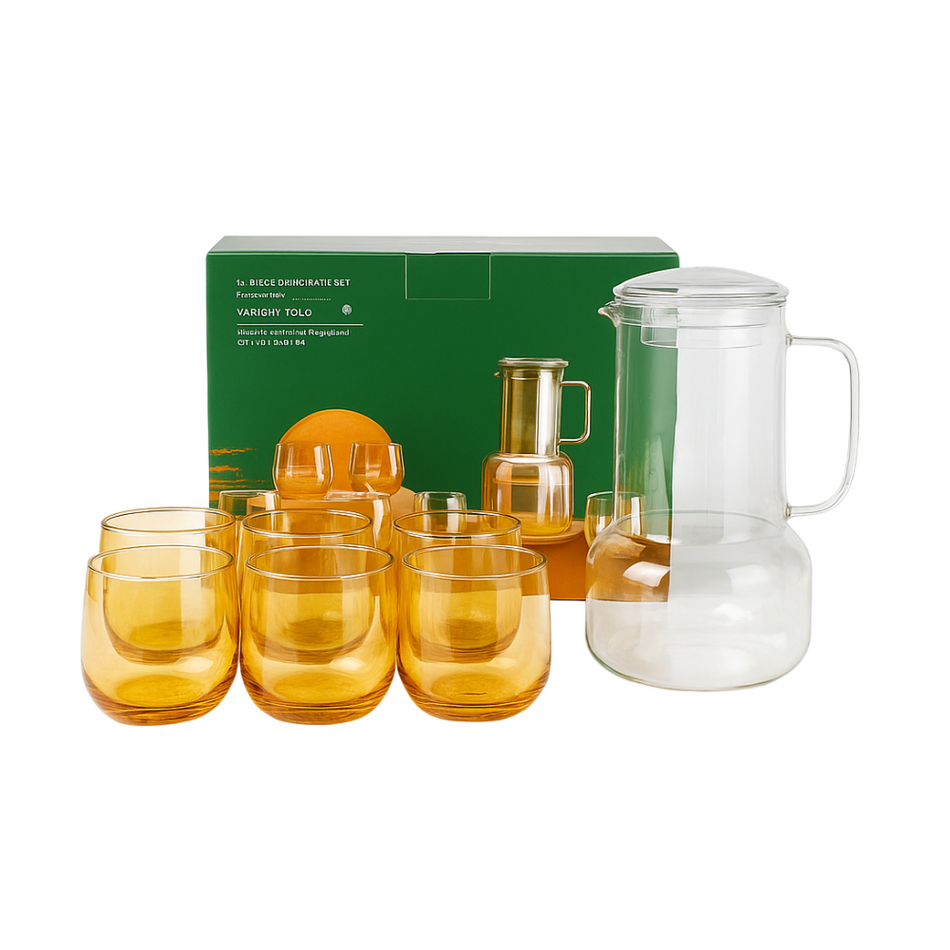 Jarra con Vasos de 7 piezas