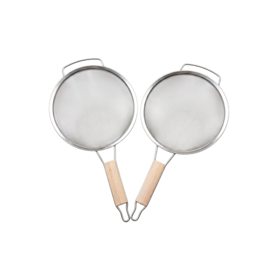 Colador de Mango de Madera