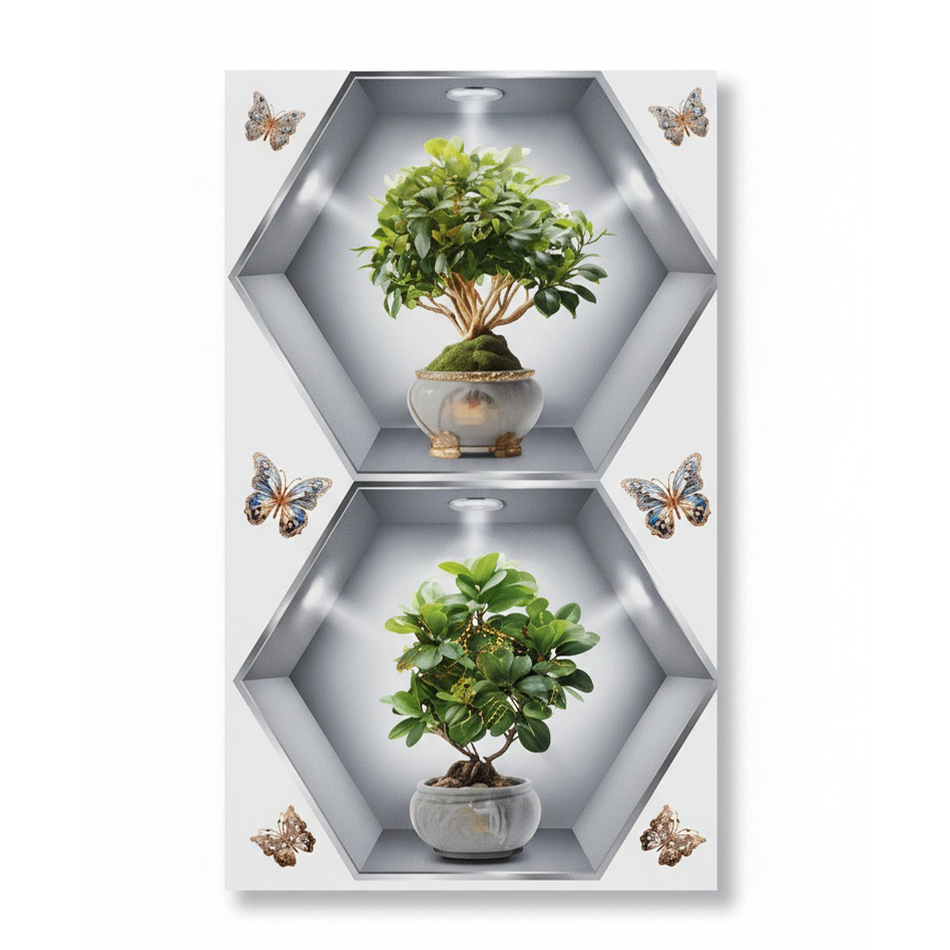Sticker Decorativo 3D -1